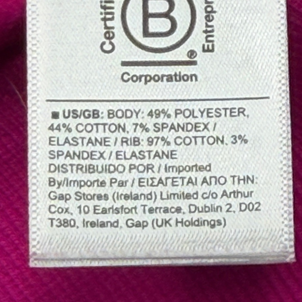 Athleta Hoodie Womens XL Pink Full Zip Thumbhole Activewear Sweatshirt 7856 - Picture 6 of 9
